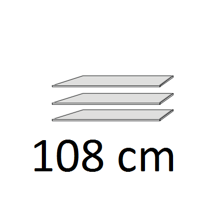 WNND92 polc szett/270,220/